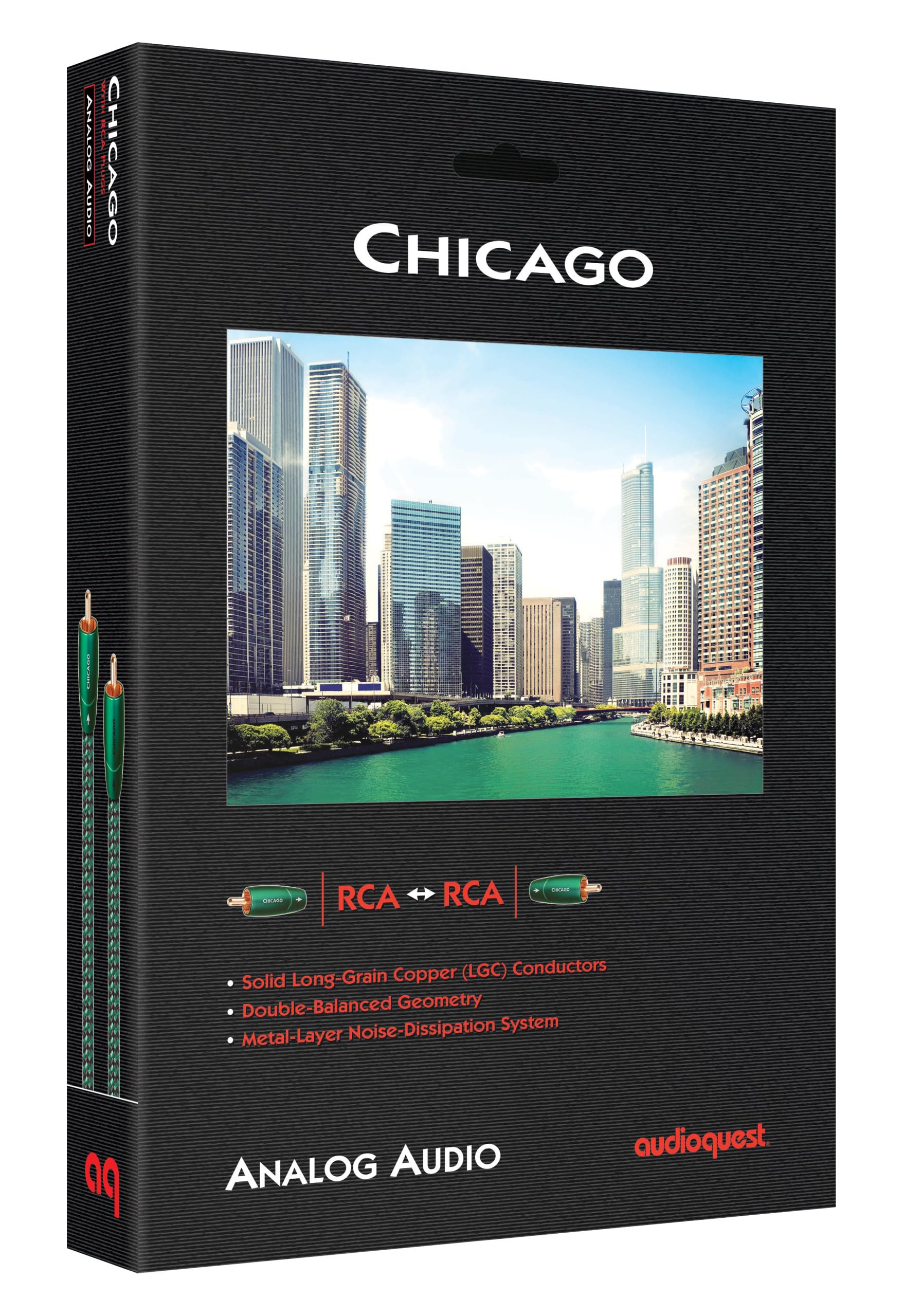 オ−ディオクエスト Chicago オ−ディオクエスト Chicago AudioQuest Chicago RCA Analog